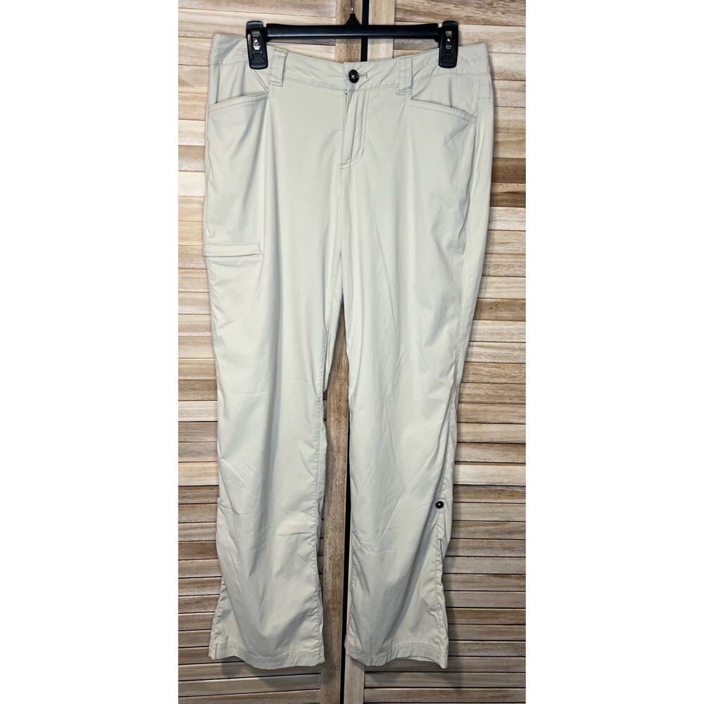 Eddie Bauer Women's Travex Straight Leg Roll-Up Outdoor Hiking Pants sz 4